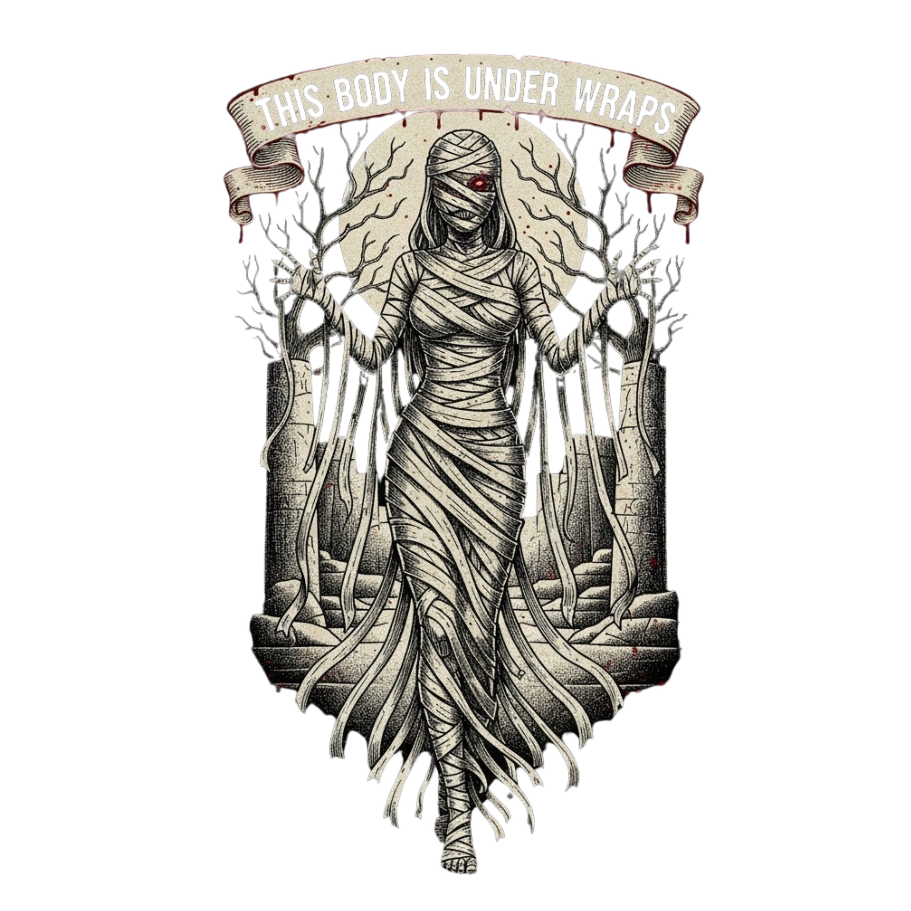 Halloween XXV - This Body Is Under Wraps Women's Leggings